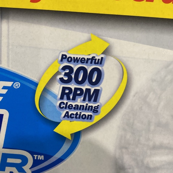 NWT Hurricane Spin Scrubber CordlessRechargeable Power Scrubber BulbHead1 Pack - Picture 10 of 11